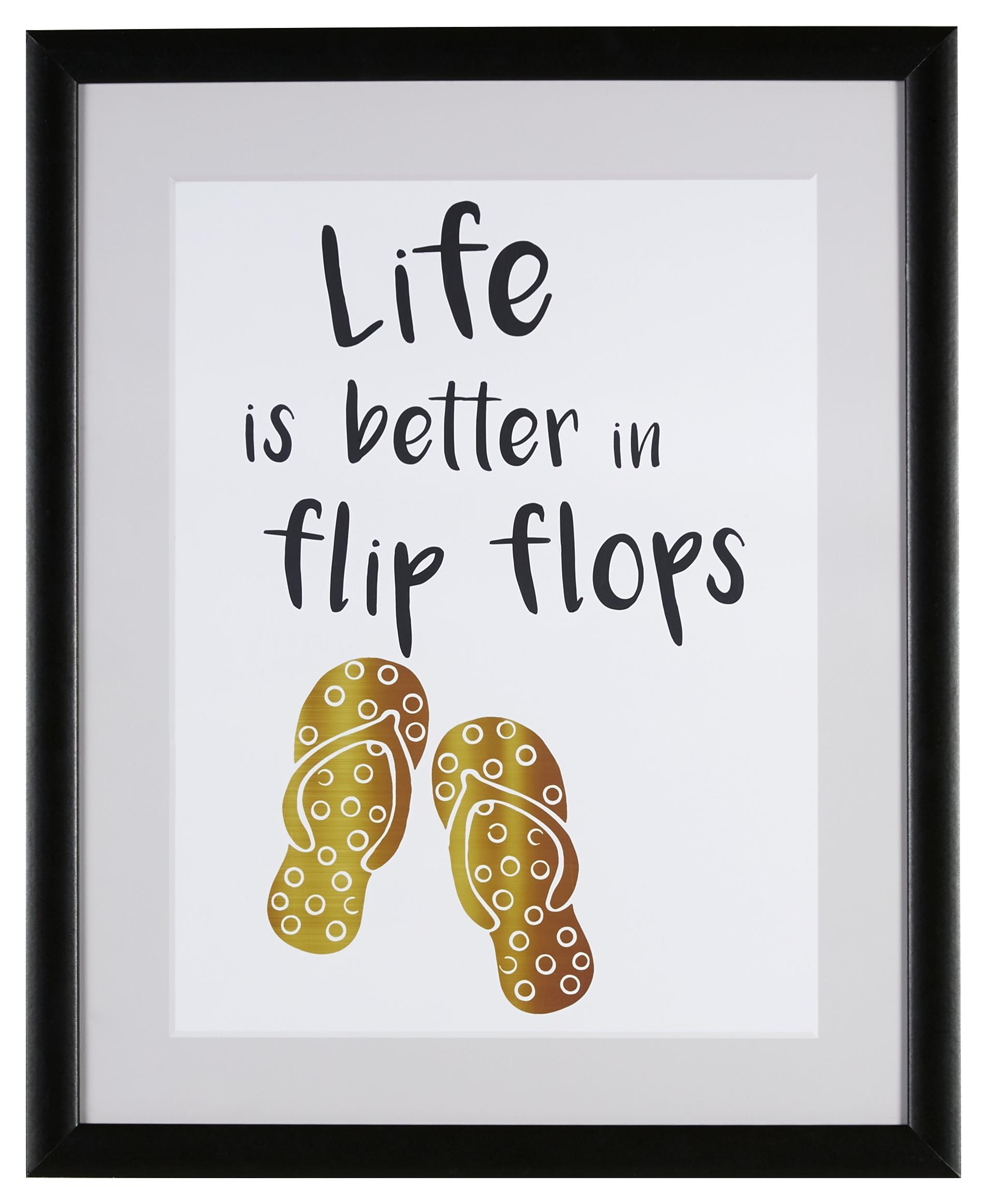 Képkeret Noah - Fekete, konvencionális, Üveg/Fa (40/50cm) - Luca Bessoni