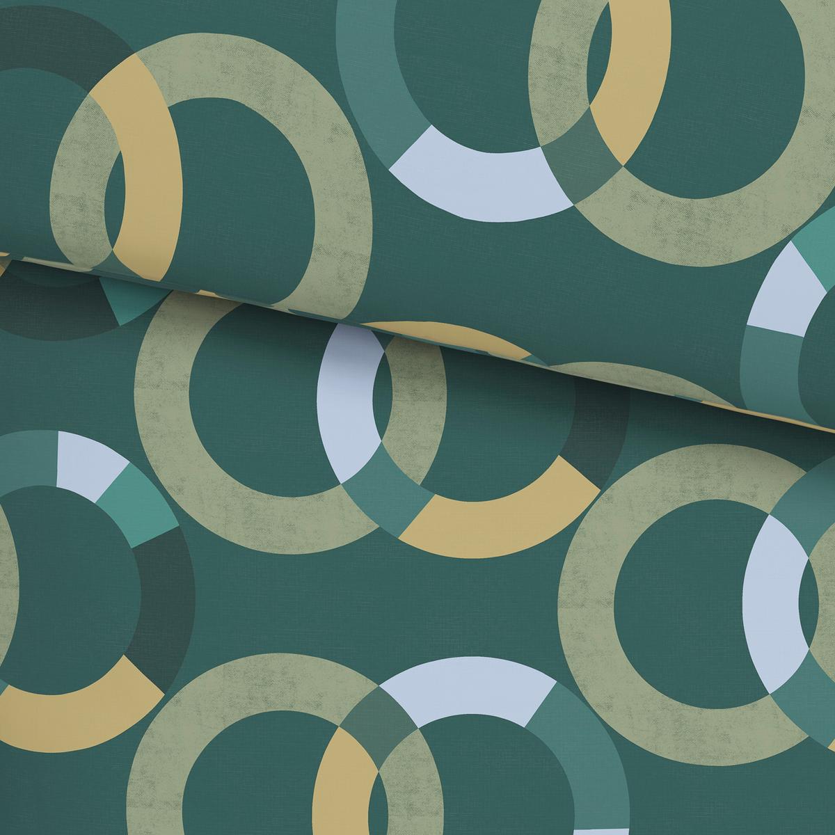 Ágyneműhuzat-garnitúra Diana - zöld, Modern, textil - Luca Bessoni