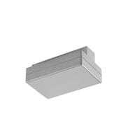 Schienensystem Duoline Einspeiser 701187 Titanfarben - Titanfarben, Basics, Kunststoff (13,5/8/5,2cm) - Trio Leuchten