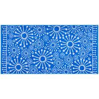 Strandtuch Miami - Blau, MODERN, Textil (75/150cm) - Luca Bessoni