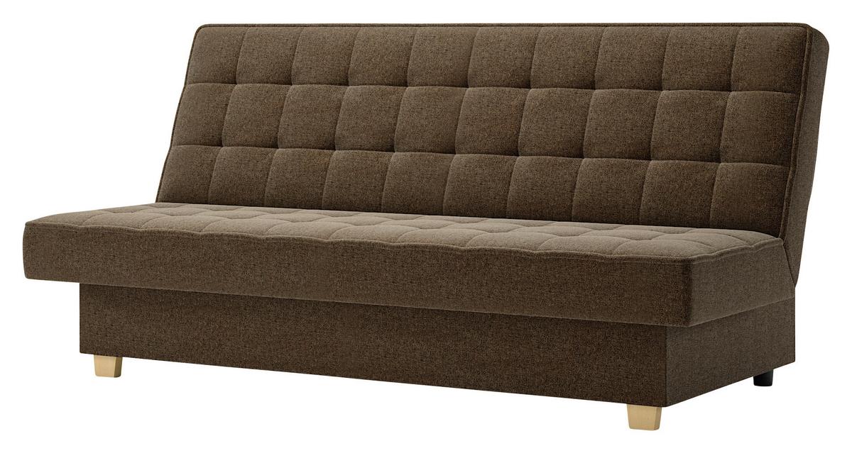 Schlafsofa Miko Braun B: 192 cm - Braun, Design, Textil (192/92/95cm) - MID.YOU