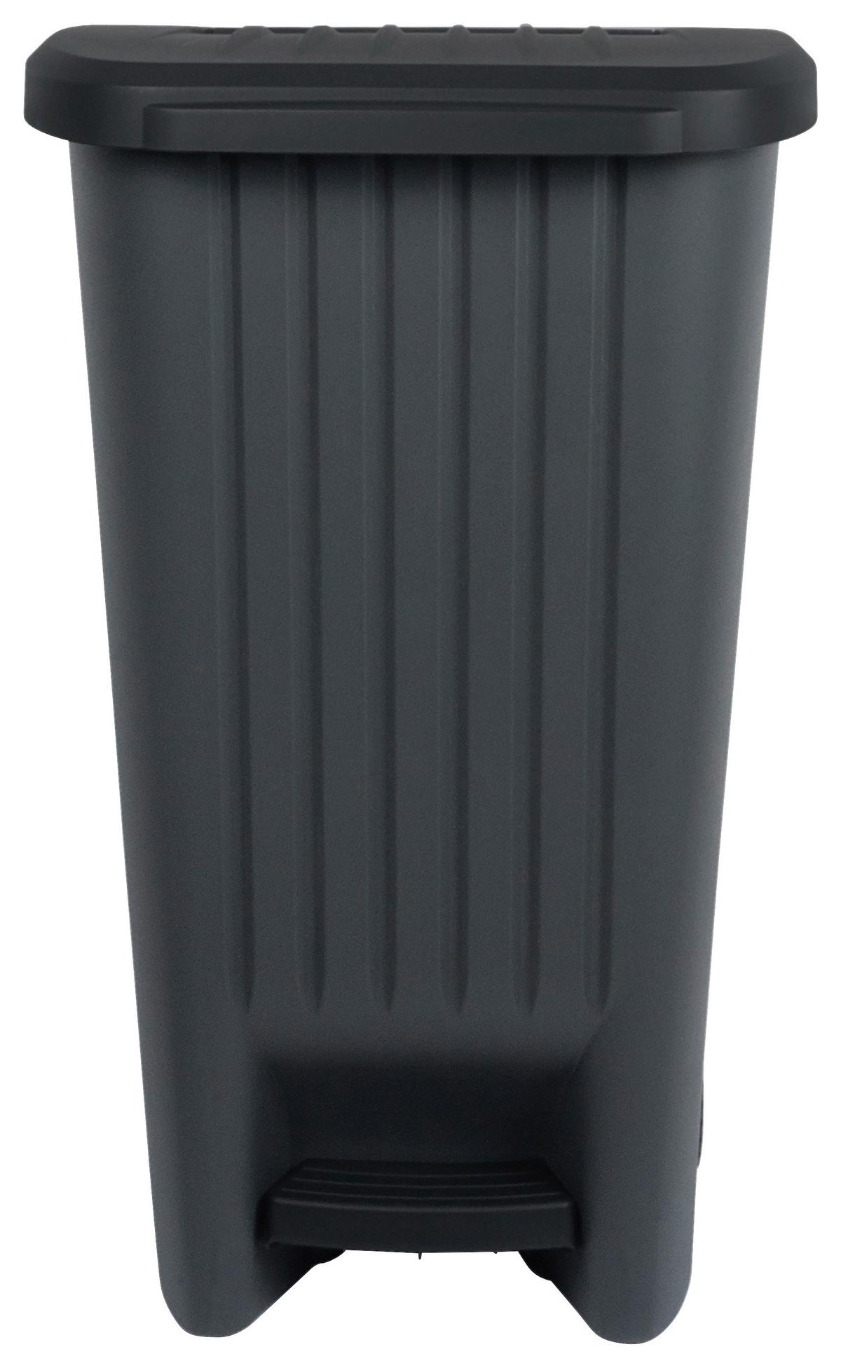 Kunststoff Grau 100l - Grau, Basics, Kunststoff (49/84/50cm)