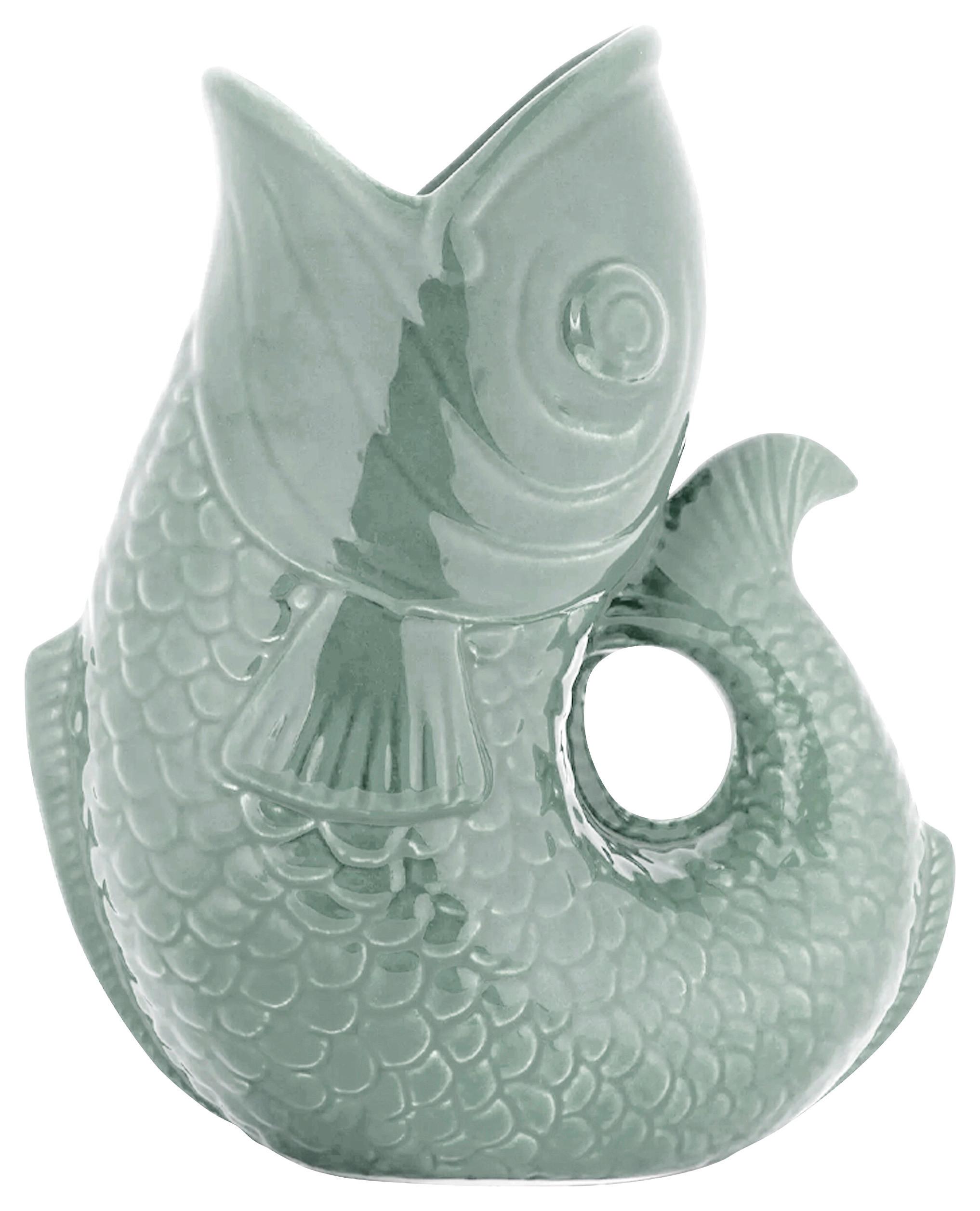 Váza MIKEE - zelená, keramika (19,5/23,5/10,5cm) - Mömax