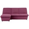 Ecksofa Looks Viii - Weinrot/Schwarz, Design, Textil (168/214cm) - LOOKS by W.Joop
