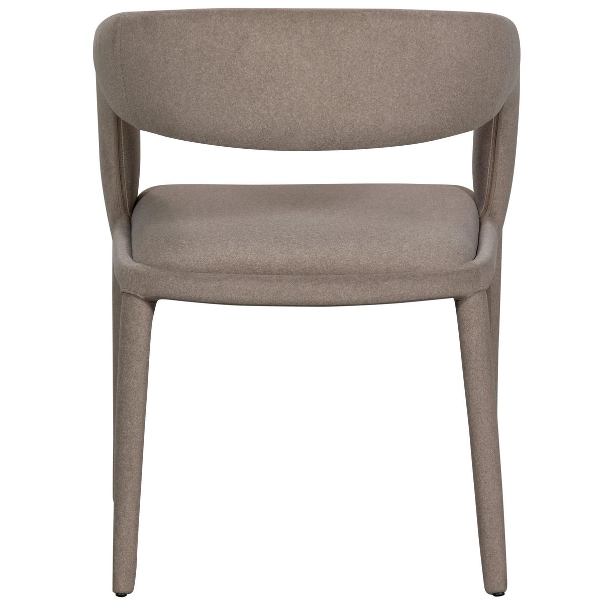 ARMLEHNSTUHL Arms Braun B: 60cm - Braun, MODERN, Textil (60/80/54cm) - Livetastic
