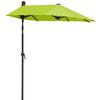 Ampelschirm Salerno Mezza BxHxT: 150x228x150 cm Apfelgrün - Anthrazit/Grün, Basics, Textil/Metall (150/228/150cm) - Schneider