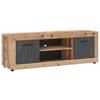 Lowboard Luna Rtv - Eichefarben/Anthrazit, Design, Holzwerkstoff (140/48/40cm) - MID.YOU