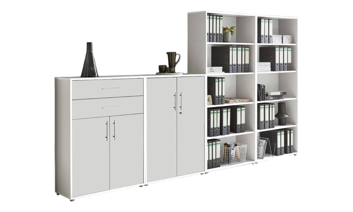 Aktenschrank Office Edition Weiß B: 337,6cm