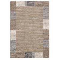 Webteppich Braun/Beige Sofi Star 160x230 cm - Beige/Braun, Basics, Textil (160/230cm) - Novel