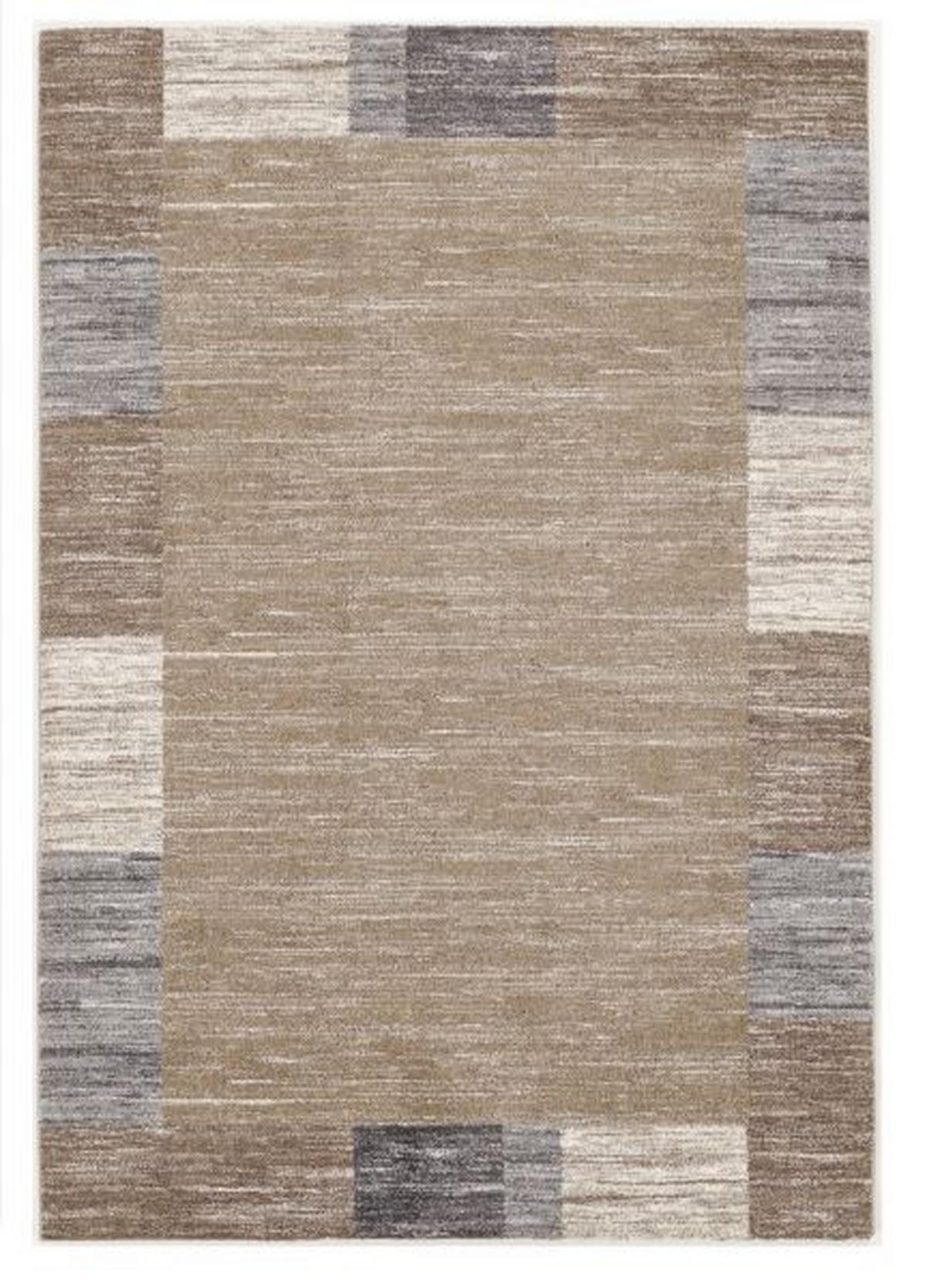 Webteppich Braun/Beige Sofi Star 160x230 cm - Beige/Braun, Basics, Textil (160/230cm) - Novel