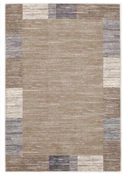 Webteppich Braun/Beige Sofi Star 140x200 cm