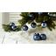Christbaumkugel-Set Livio - Blau/Rot, Glas (7cm) - Ombra