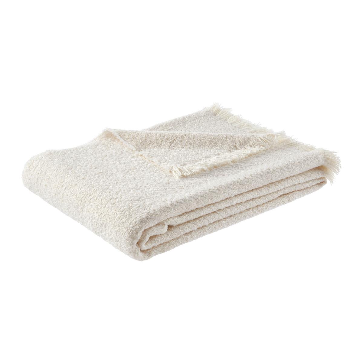 Měkká deka Chevron, 130/170cm - bílá/béžová, Moderní, textil (130/170cm) - Modern Living