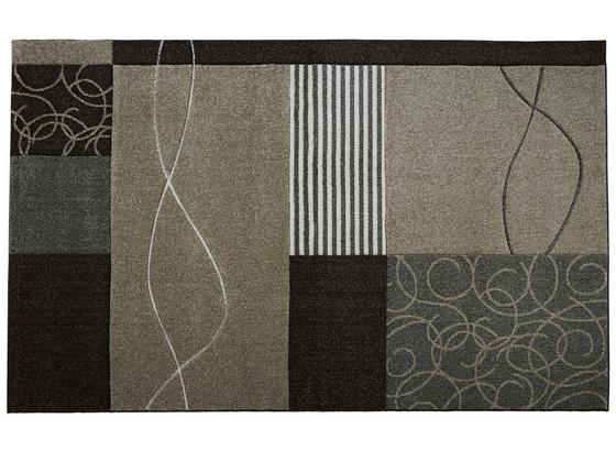 Webteppich Tyrion 160x230 cm - Beige/Schwarz, KONVENTIONELL, Textil (160/230cm) - James Wood Webteppich Tyrion 160x230 cm - Beige/Schwarz, KONVENTIONELL, Textil (160/230cm) - James Wood