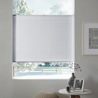 Plissee Free Weiß B: 100 Cm - Hellgrau, Basics, Textil (100/130cm) - Homeware