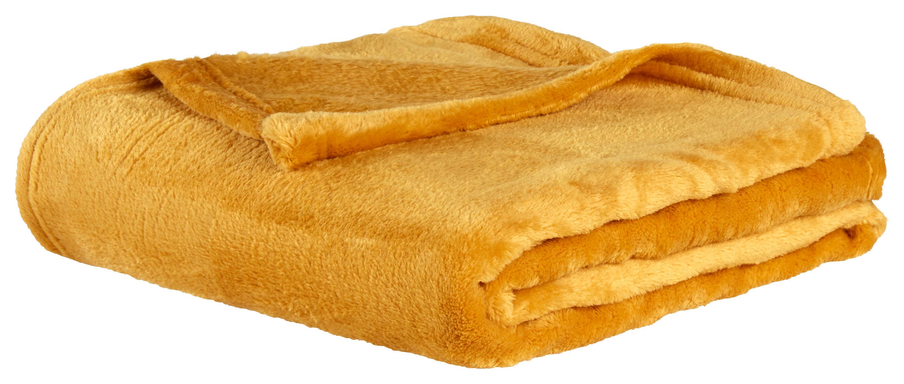 DEKA Scarlett, 80/110cm, žltá - žltá, textil (80/110cm) - Modern Living