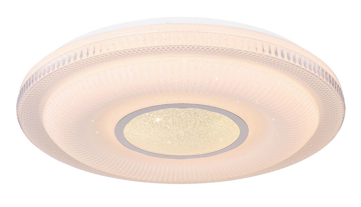 Led Mennyezeti Lámpa 48007fsh-30 Tuya - Design, műanyag/üveg (50/8,8cm) - Globo