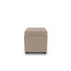 Sitzbox Looks Iii - Beige/Schwarz, Design, Textil (45/47/45cm) - LOOKS by W.Joop