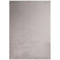 Fellteppich Magarete Silberfarben 120x160 Cm - Silberfarben, Textil (120/160cm) - Luca Bessoni