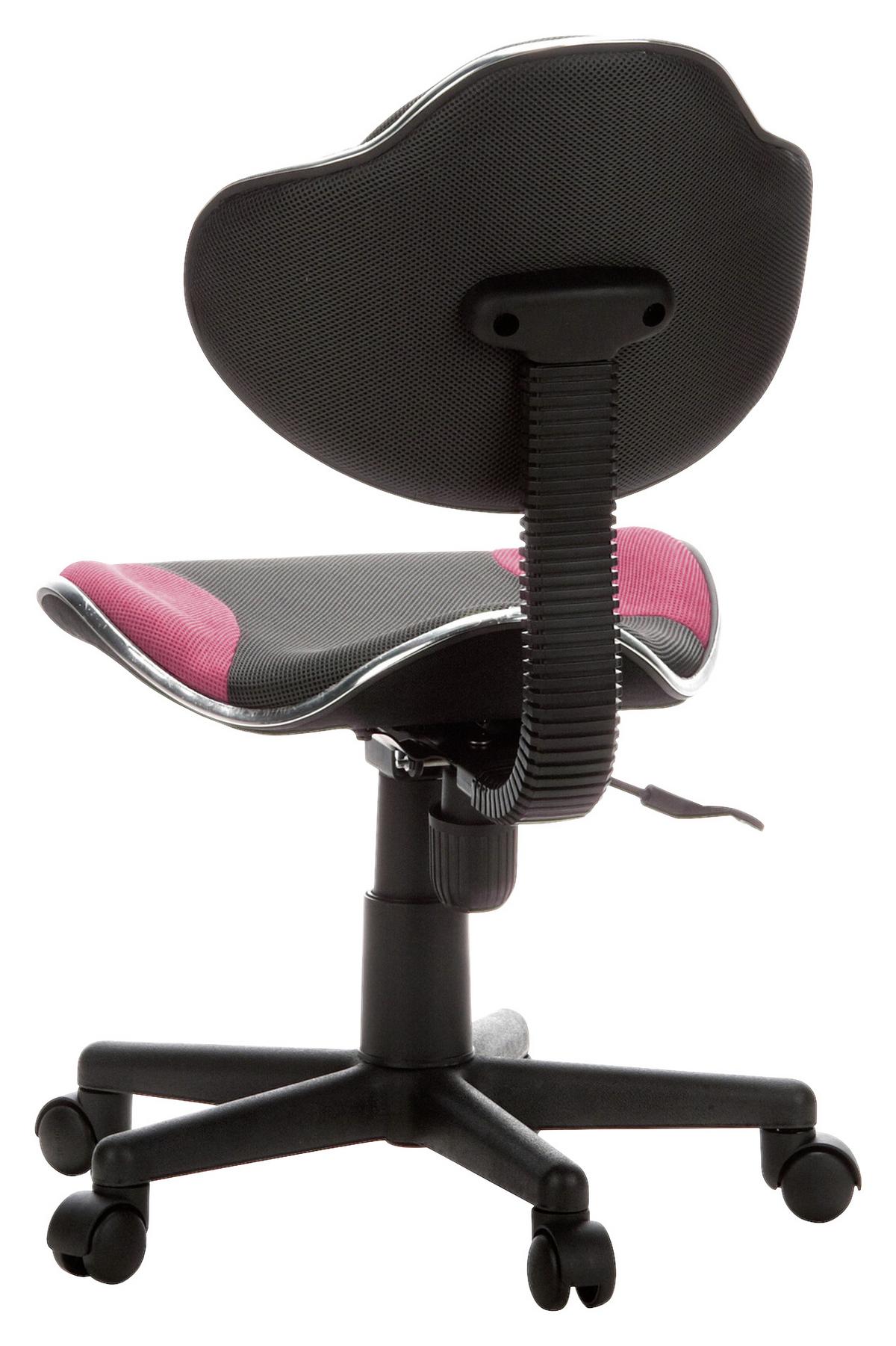 Jugenddrehstuhl Kiddy Gti 2 Pink/ Grau - Pink/Grau, Basics, Kunststoff (45/86-101/42cm) - MID.YOU