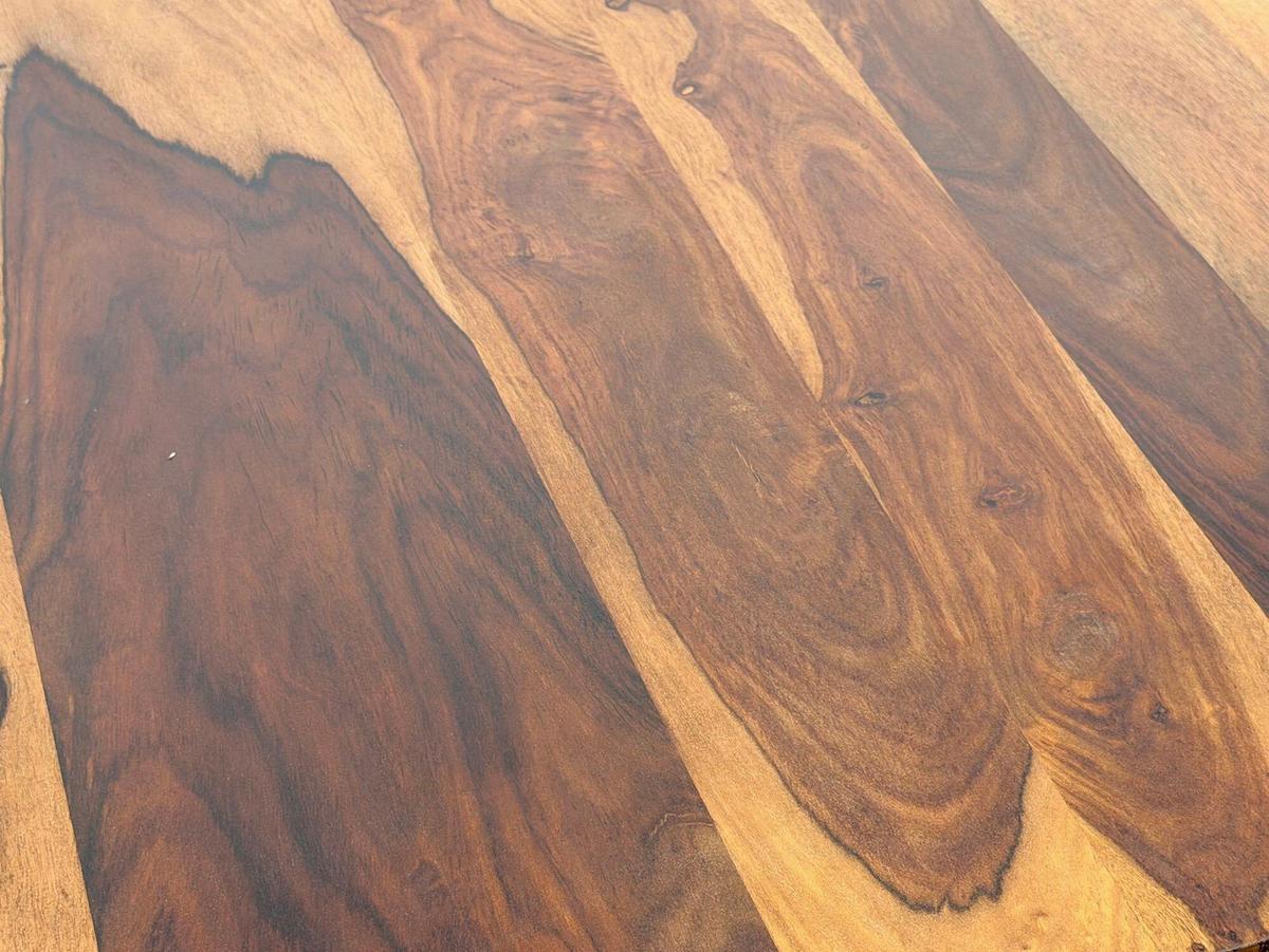 ESSTISCH Sheeshamfarben L: 80cm - Sheeshamfarben, Design, Holz (80/76/80cm) - Livetastic