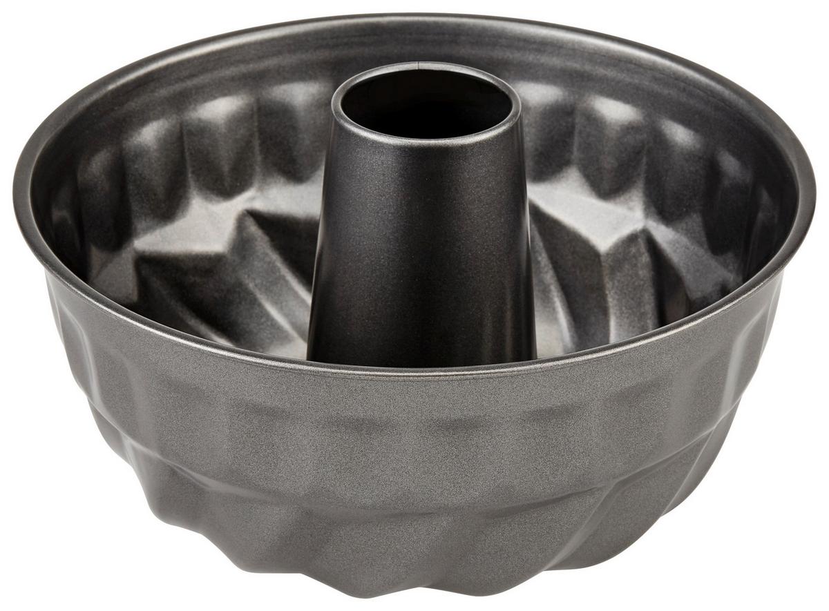 Gugelhupfform Romi D/H: ca. 22/11,5 cm Antihaftbeschichtet - Grau, ROMANTIK / LANDHAUS, Metall (22/11,5cm) - James Wood