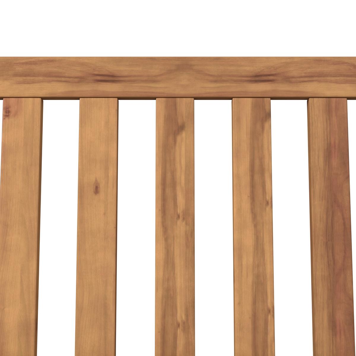 ZÁHRADNÁ LAVICA JUNOA - farba akácie/sivá, Modern, drevo/textil (200/75/60cm) - Bessagi Garden