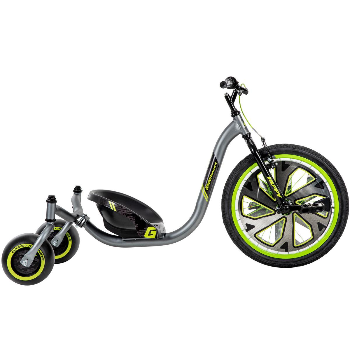 Dreirad Huffy Green Maschine Grün - Schwarz/Grün, Basics, Kunststoff/Metall (53,3/94/91,4cm)