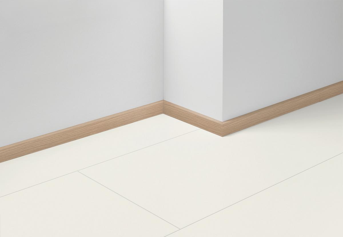 Sockelleiste Eiche - Eichefarben/Braun, Basics, Holzwerkstoff (220/1,6/4cm) - Parador