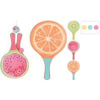 Strandlabda Szett S04400130 - fa (4/4/4cm)