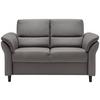 2-Sitzer-Sofa Cavoli, Anthrazit B: 147 cm - Anthrazit/Schwarz, MODERN, Textil (147/90/89cm) - Livetastic