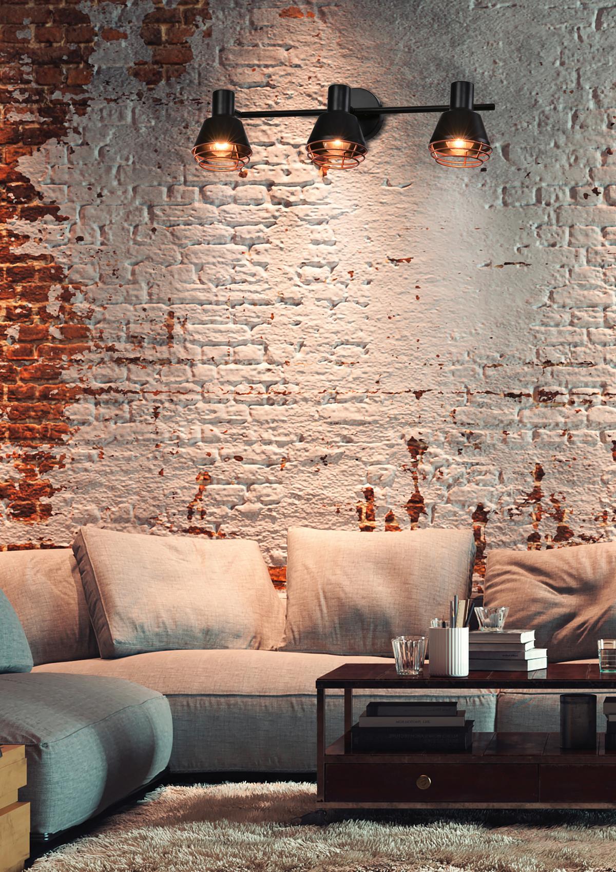 Deckenleuchte 93-82572 - Basics, Metall (50/18/15cm)