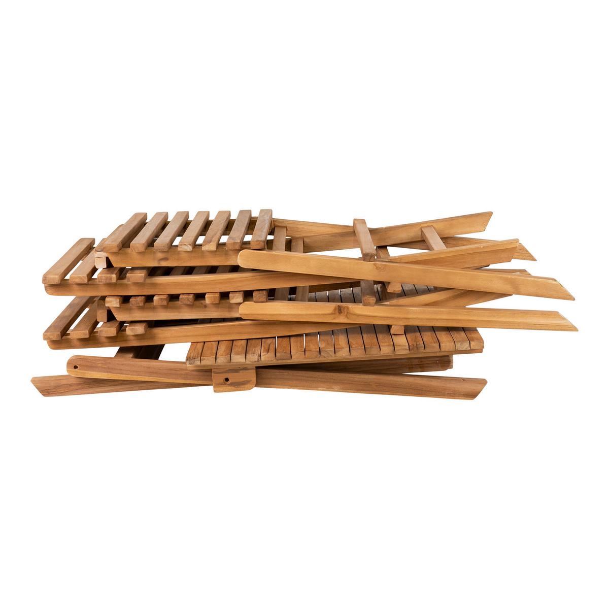 Balkonset Cuenca Braun B: 60/50 Cm - Braun, MODERN, Holz (60/50/75/89/60/46cm) - MID.YOU