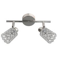 Strahler 92-97395 York - Chromfarben/Transparent, KONVENTIONELL, Glas/Metall (37/8cm)
