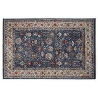 Webteppich Blau klassisch Yennefer 120x160 cm - Blau, Basics, Textil (120/160cm) - James Wood