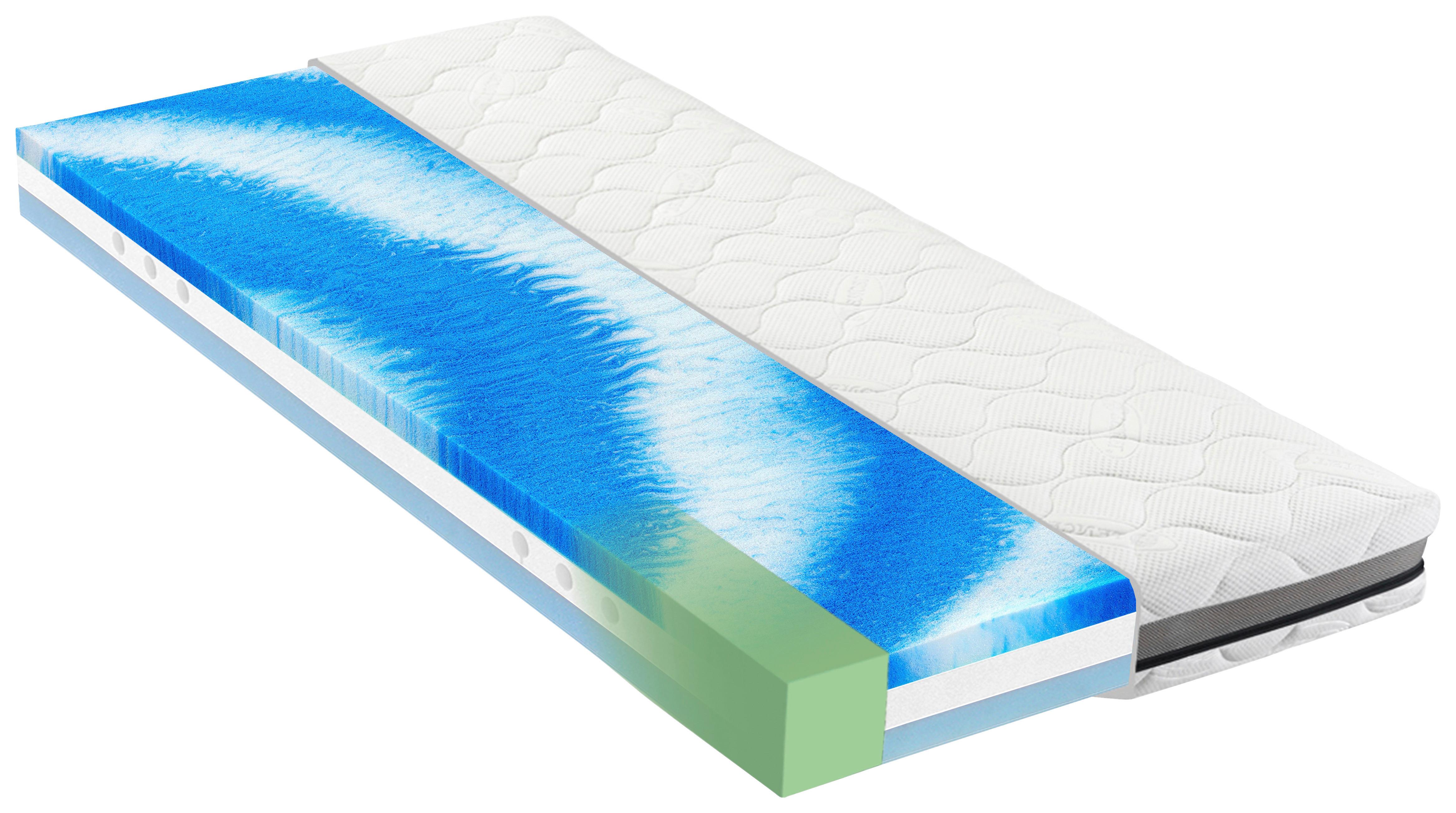 Matrace GELTECH BRAVURA STRONG 80/200cm, H2/H3 - bílá, textil (80/200cm) - Primatex