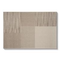 Flachwebteppich Beige Amanza 120x170 Cm Synthetikfaser - Beige, Basics, Textil (120/170cm) - Luca Bessoni