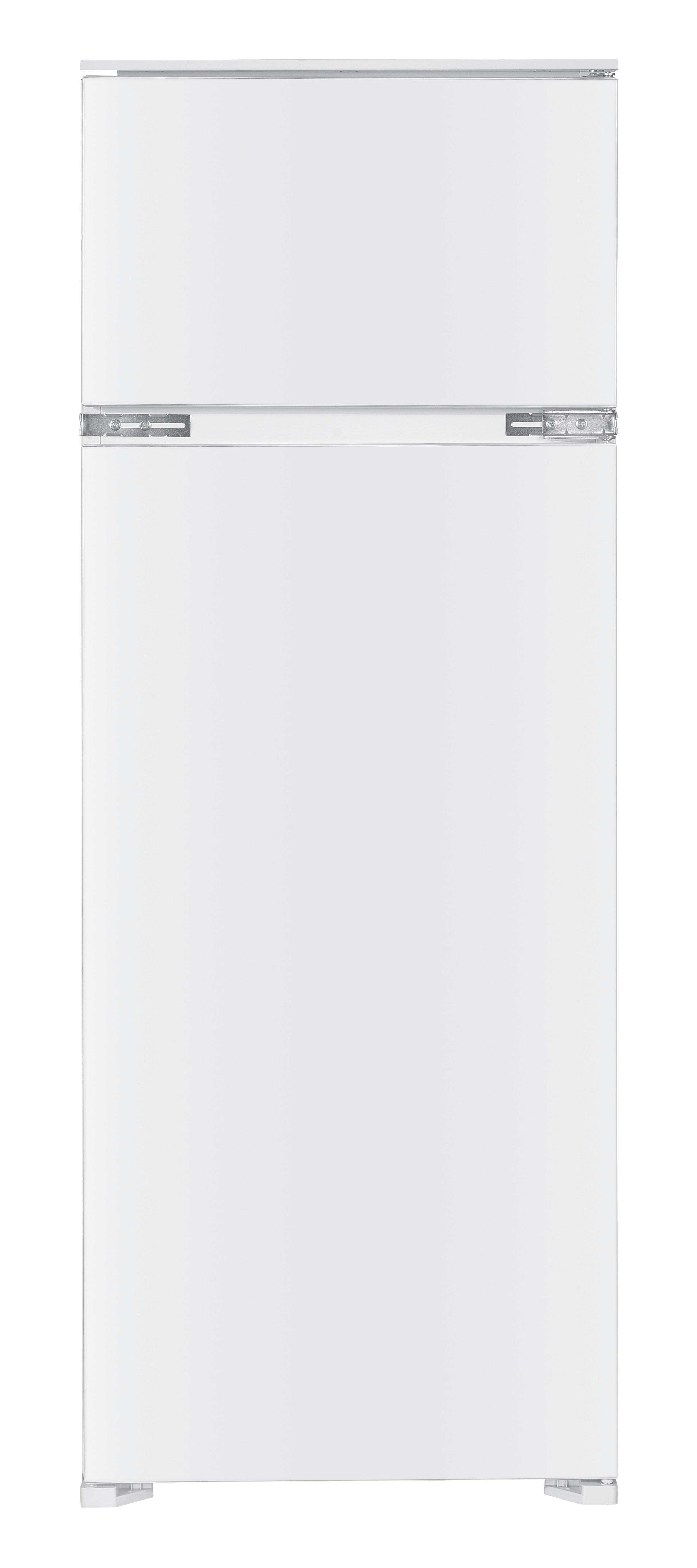 Kühl-Gefrier-Kombination Weiß B: 54 cm - Weiß, Basics, Kunststoff (54/145/54cm) - Wolkenstein