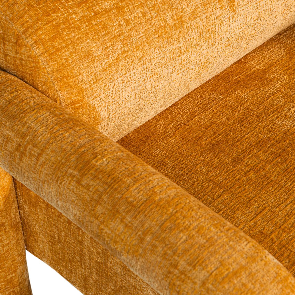 Sessel Lenny Goldfarben B: 76 Cm - Goldfarben, Design, Textil (76/65/82cm) - Livetastic