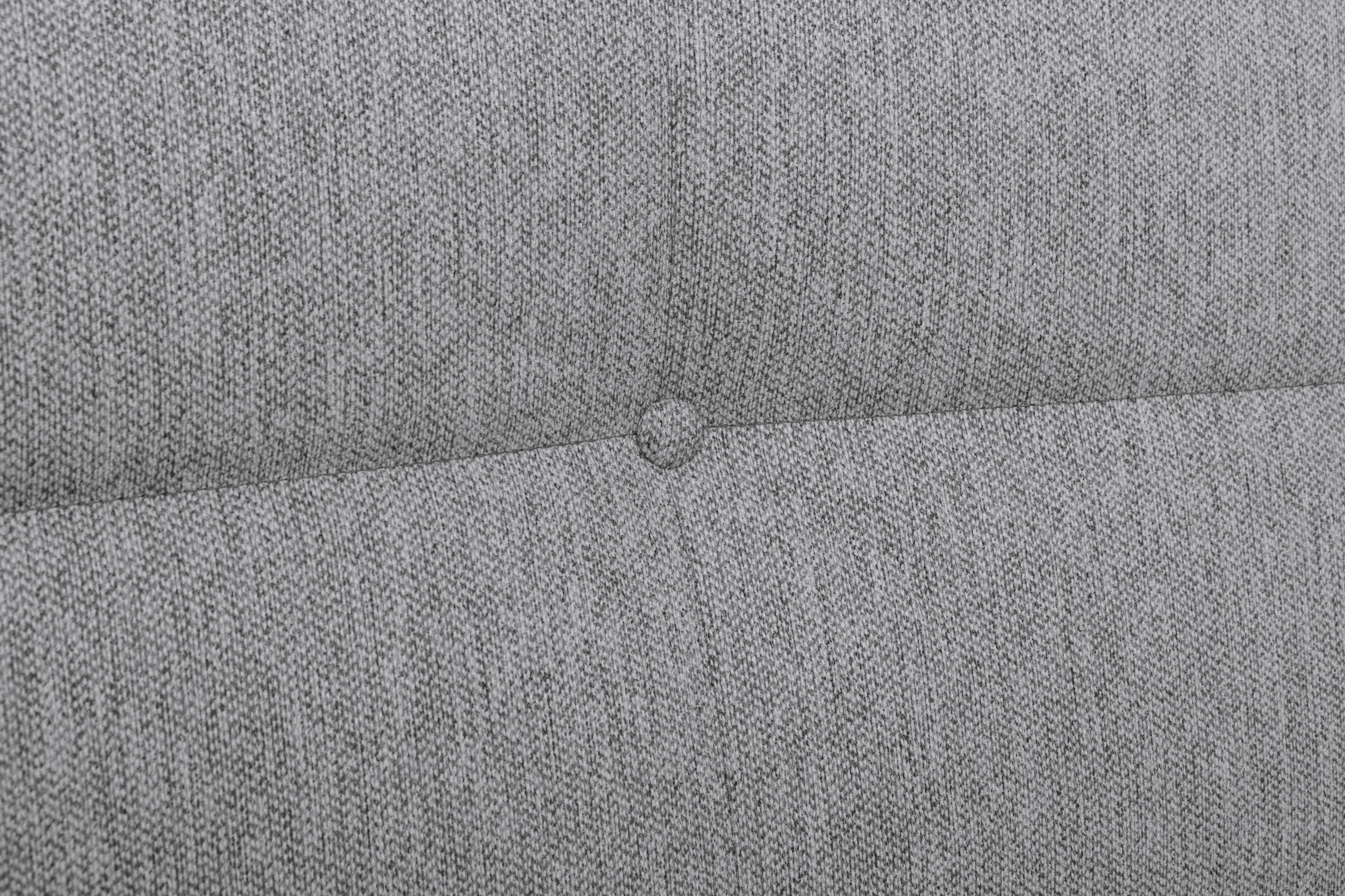 Schlafsofa Noret Hellgrau B: 222 cm - Dunkelgrau/Eiche Wotan, KONVENTIONELL, Textil (222/93/99cm) - MID.YOU
