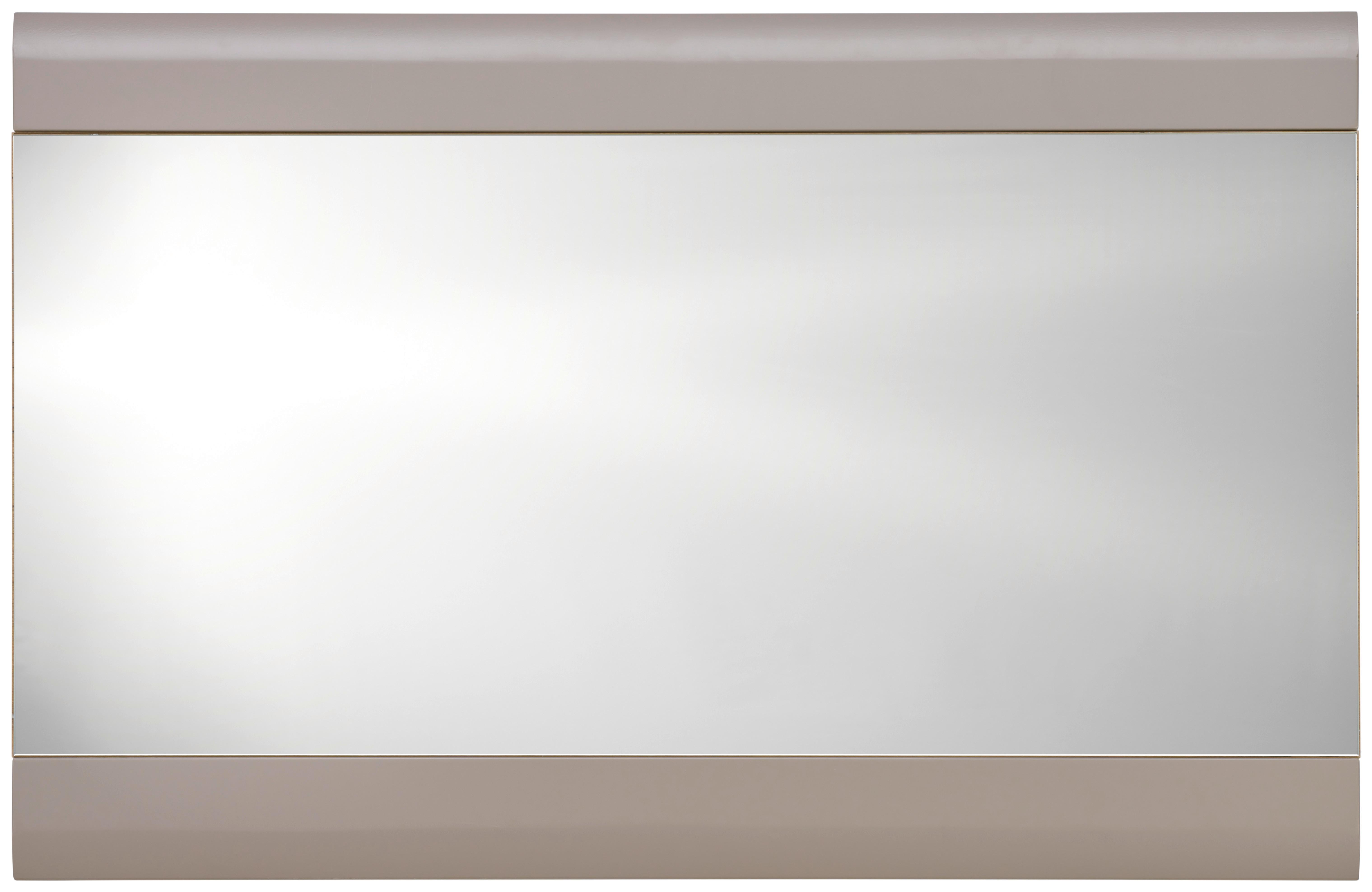 Garderobenspiegel Auris BxH: 120x78 cm teilverrahmt Grau - MODERN (120/78/2cm) - Luca Bessoni