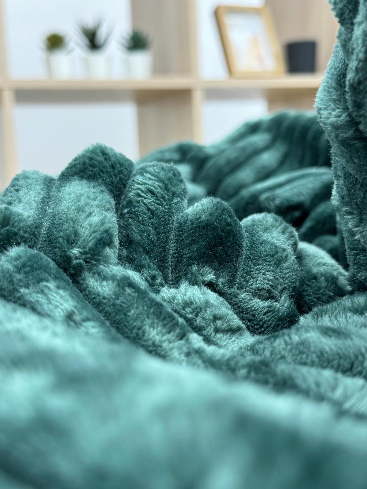 Sedací vak BUZZI, 280L, zelený manšestr TILIA - zelená, Basics, textil (120/85/85cm) - Ondega