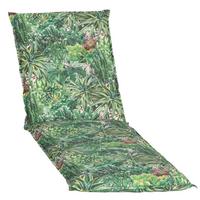 Auflage für Liege Tegernsee 191x58x8 cm Grün - Grün, Basics, Textil (191/58/8cm) - Gardenson