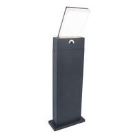 Wegeleuchte Pano 17,5w Kunststoff Metall - Anthrazit/Weiß, Basics, Kunststoff/Metall (63,5/20/15,6cm)