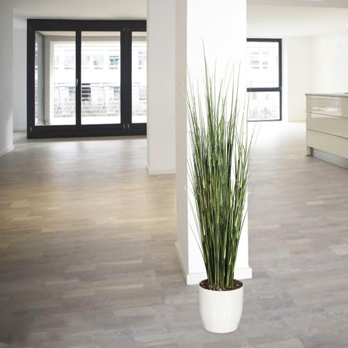 Kunstpflanze L: 155 Cm Mit Topf - Schwarz/Grün, Basics, Kunststoff (155cm) - P & B