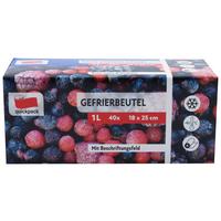 Gefrierbeutel Folke 1 Liter 70340 Folke - Transparent, Basics, Kunststoff (18/25cm) - Quick Pack