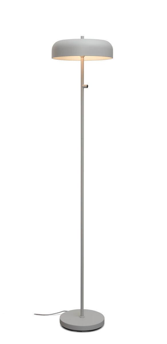 Stehleuchte Porto - Hellgrau, Trend, Metall (30/145,5cm) - It's about Romi