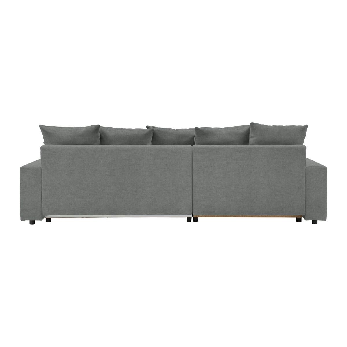 Rohová sedačka ALATRI, oboustr.,grafitová,s polštáři - černá/zelená, Moderní, textil/plast (289/90/176cm) - Based