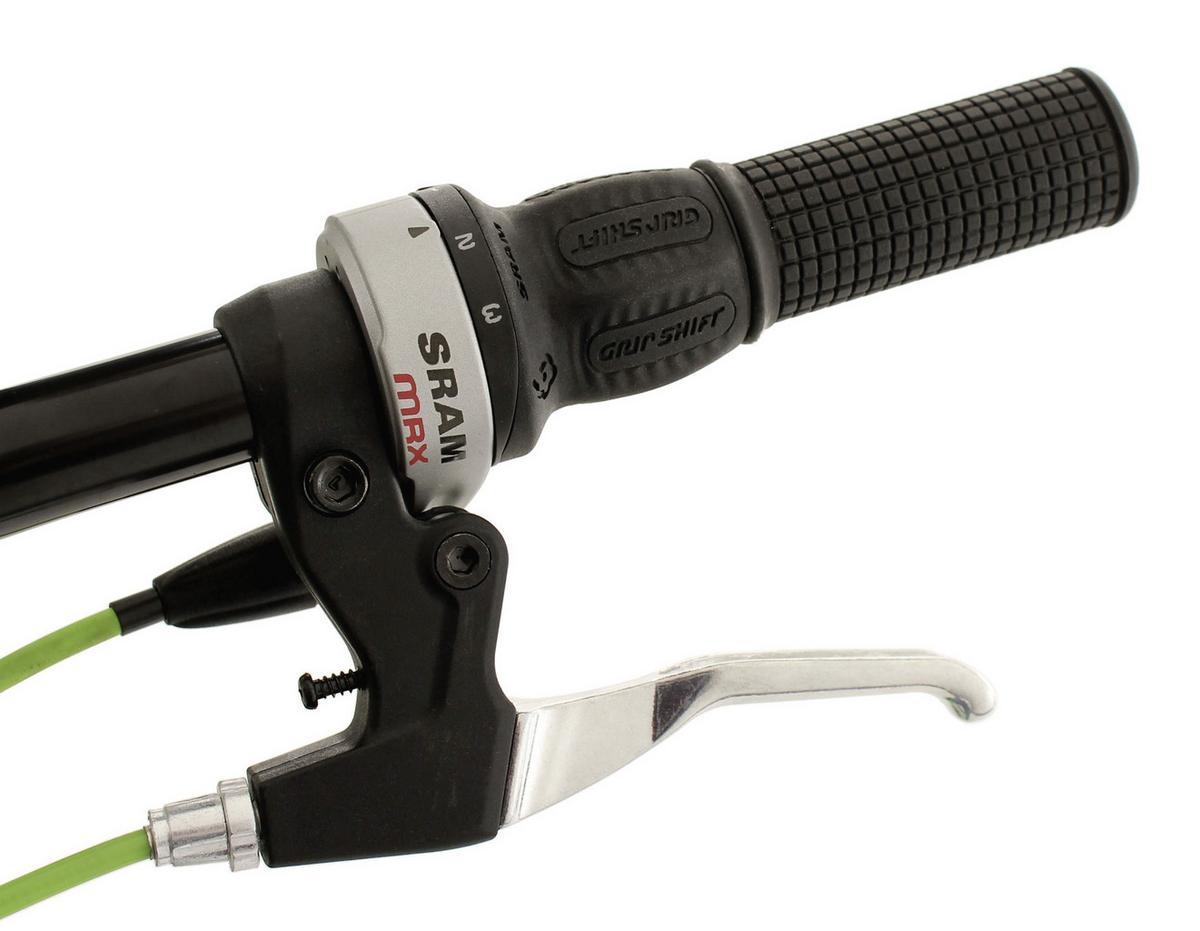 Mountainbike Fully 26 Zoll Bliss 21 Gänge - Weiß/Grün, Basics, Metall (180/70/80cm) - KS Cycling