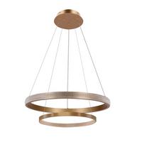 LED-Hängeleuchte 32-28433 Hashim - Goldfarben, Design, Metall (60/60/115cm)